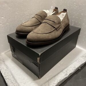 J. Crew Tan Suede Loafers - Brand New!